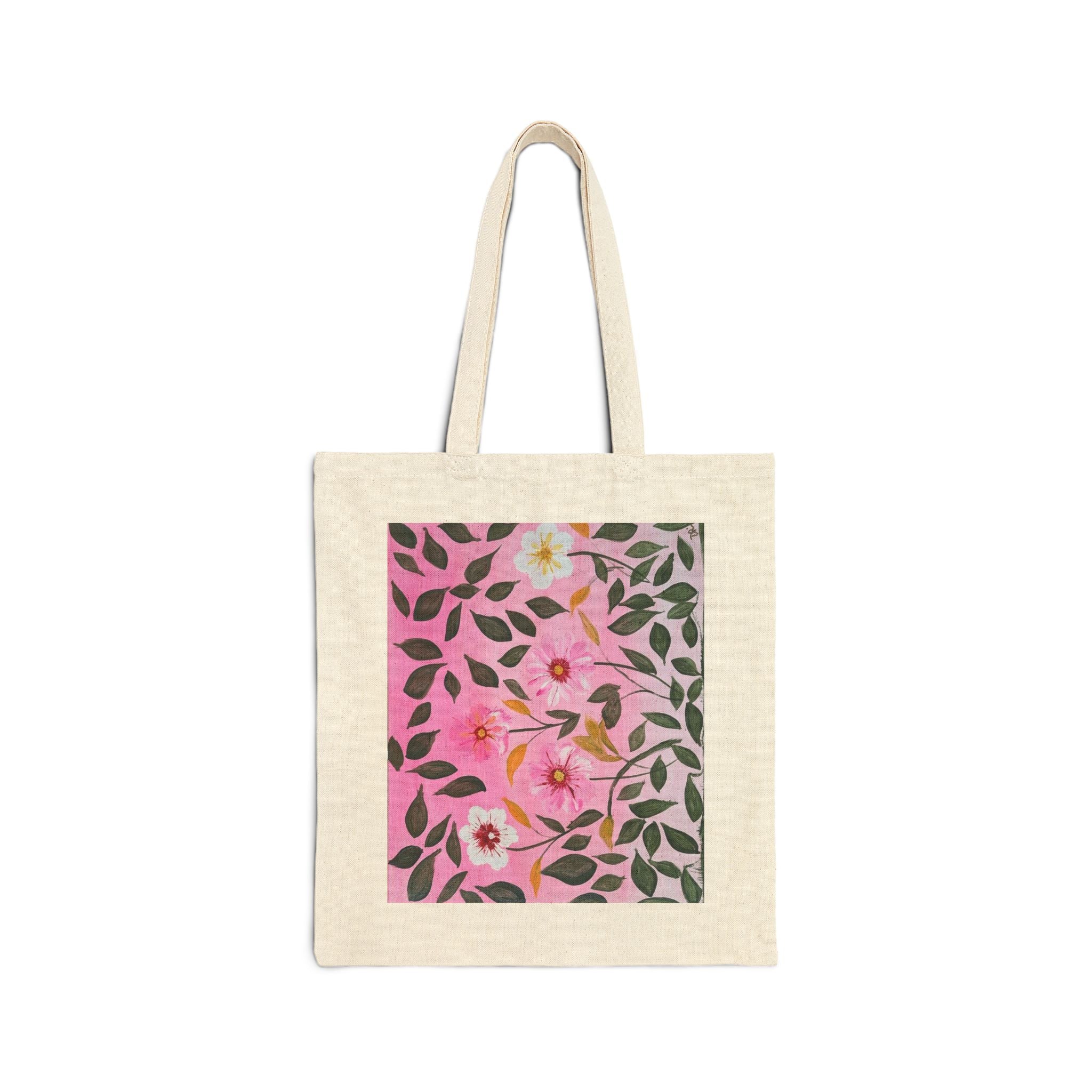 Call Me Daisy Cotton Canvas Tote Bag