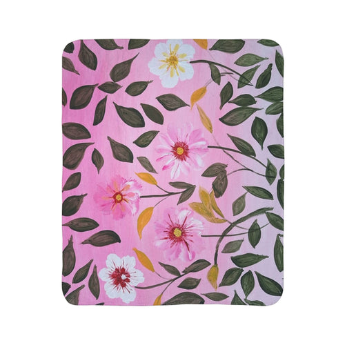 Call Me Daisy Fleece Sherpa Blanket